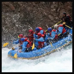 Whitewater rafting