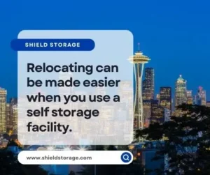 Relocating can be made easier when you use a self storage facility.